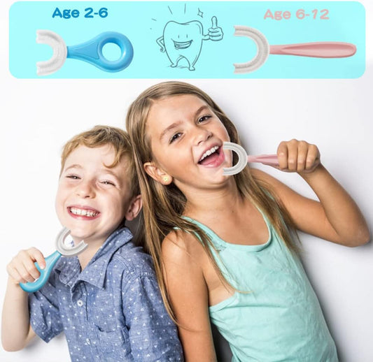 U Shape 360 Degree Toothbrush for Kids